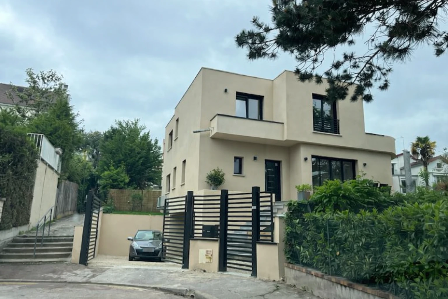 maison architecte toit plat cunhabatiment.fr