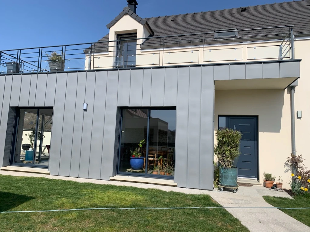 maison d'architecte avec extension cunhabatiment.fr