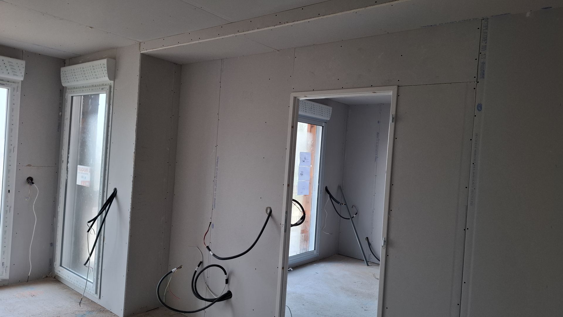 intérieur en plaque de plâtre BA13 cunhabatiment.fr