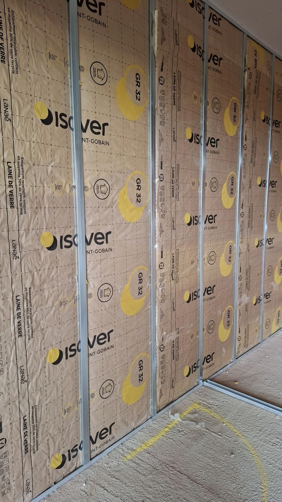 Isolation en laine de verre dans cunhabatiment.fr